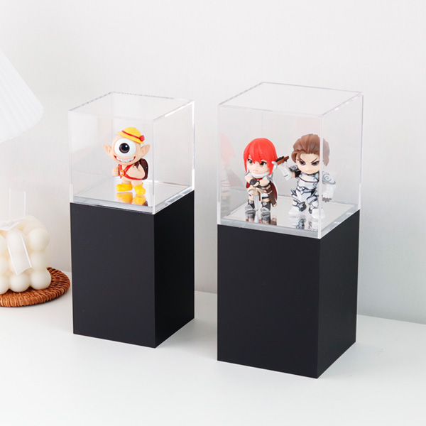 아크릴 피규어 전시 케이스 투명 미러 장식장 대 플레이모빌 레고 상자