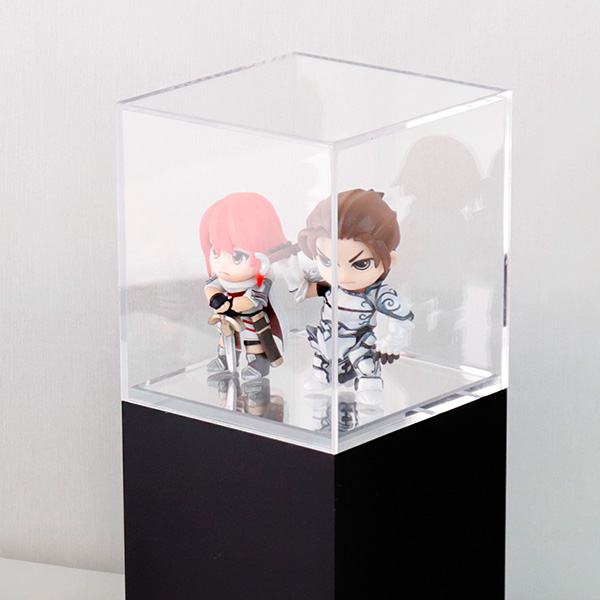 아크릴 피규어 전시 케이스 투명 미러 장식장 대 플레이모빌 레고 상자