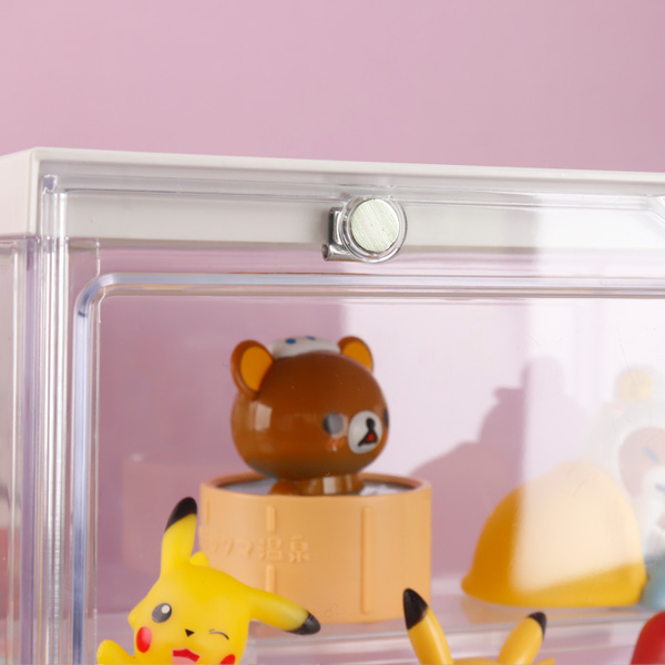 컬러 피규어 케이스 3단 모듈 장식장 플레이모빌