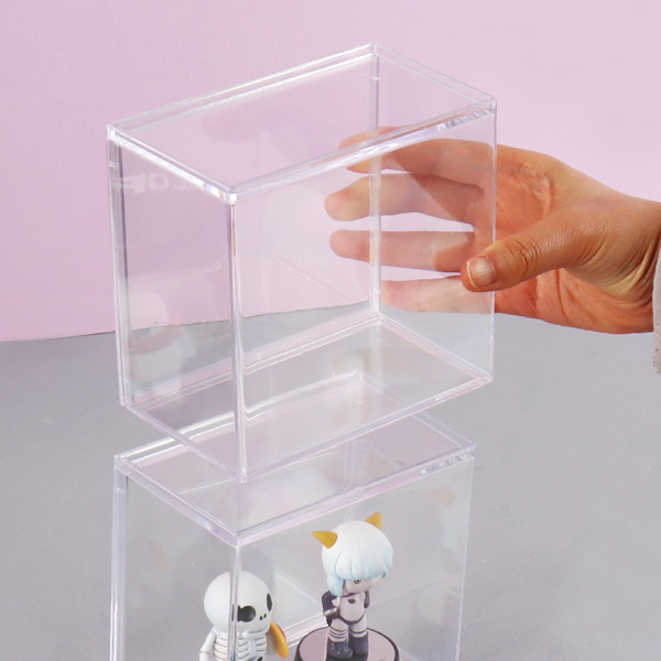 피규어 케이스 심플형 투명 전시 보관함 플레이모빌