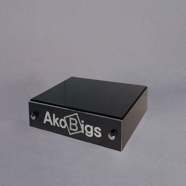 [인쇄_받침대] 아크릴 박스 진열대 5cm (받침만)