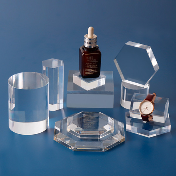 스테이지 블럭 아크릴 디스플레이  악세사리 소품 전시대 받침대 진열대