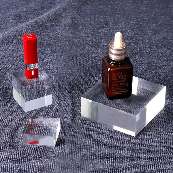 스테이지 사각 블럭 아크릴 받침대 디스플레이 소품 진열