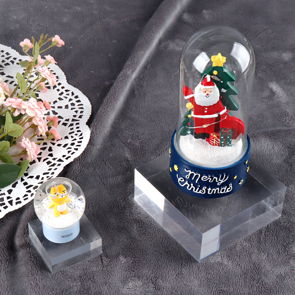 스테이지 사각 블럭 아크릴 받침대 디스플레이 소품 진열