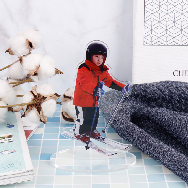 아이등신대 미니 아크릴 포토테이블 장식 벡일잔치