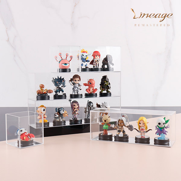 미니피규어 리니지마법인형 진열 미러케이스 모음전