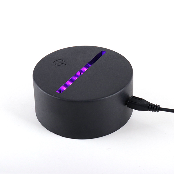 LED 무드등 원형 받침대 조명받침