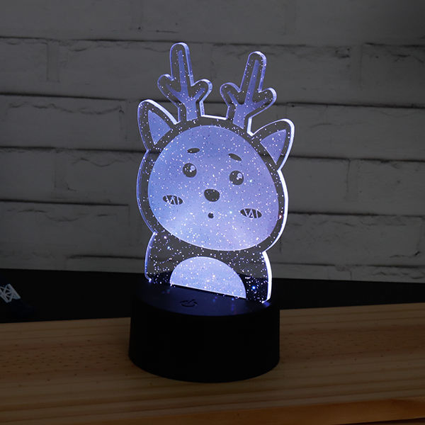 펄아크릴 LED 동물디자인 무드등 수유등 수면등 취침등 조명 스탠드