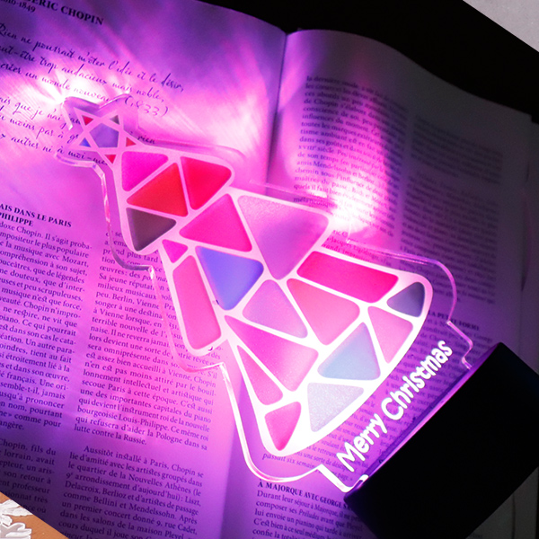 아크릴 LED 트리 무드등크리스마스 공간연출 소품눈사람 무드등 증정