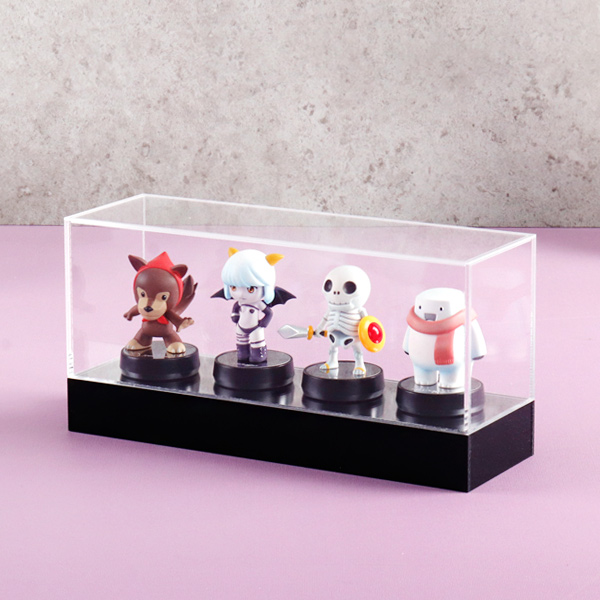 미니피규어 미러케이스 1단 24x8x9cm 투명 아크릴 미니피규어 미러케이스 1단 24x8x9cm 투명 아크릴