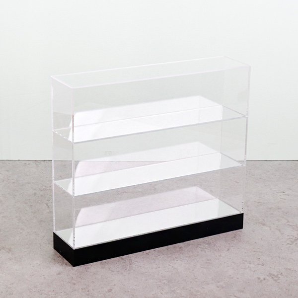 미니피규어 미러케이스 3단 32x8x27cm 투명 아크릴