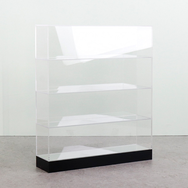 미니피규어 미러케이스 4단 32x8x36cm 투명 아크릴