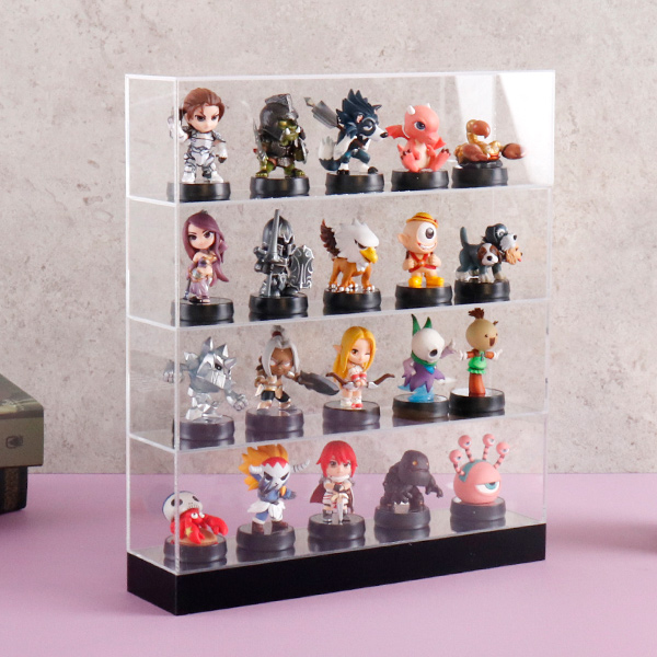 미니피규어 미러케이스 4단 32x8x36cm 투명 아크릴 미니피규어 미러케이스 4단 32x8x36cm 투명 아크릴