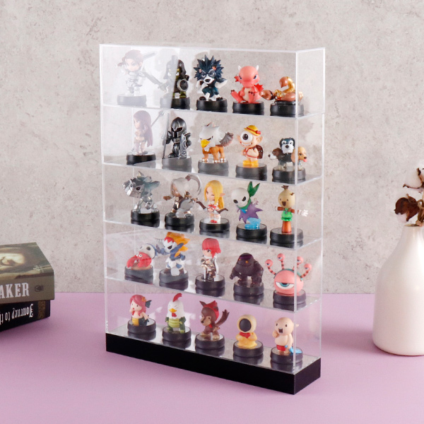 미니피규어 미러케이스 5단 32x8x45cm 투명 아크릴 미니피규어 미러케이스 5단 32x8x45cm 투명 아크릴