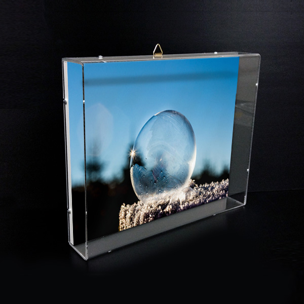 아크릴 입체액자 12R 사진12x17 31.2x43.9x6cm 두께 3mm