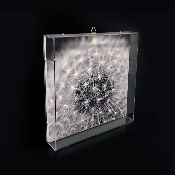 아크릴 입체액자 정사각사이즈400 40.7x40.7x6cm 두께 3mm