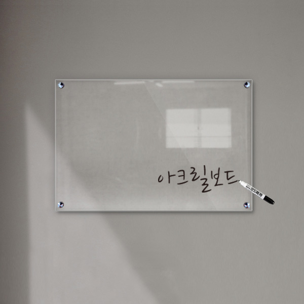 아크릴 보드 투명 칠판 60 x 40cm (LIH2003)