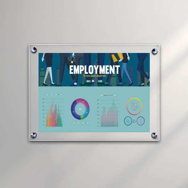 아크릴 액자 30x22cm B5용  투명 3mm+3mm