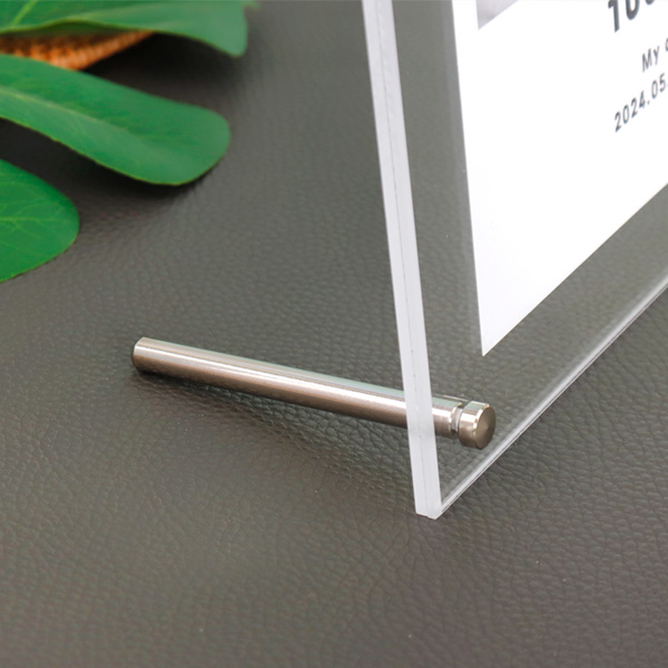 아크릴 탁상 볼트 액자 포토테이블 스탠드 사진 인테리어 가로세로겸용