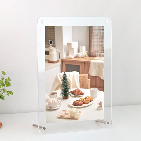 아크릴 탁상자석볼트 액자 (B5-세로) 23 x 31cm두께 3mm+3mm