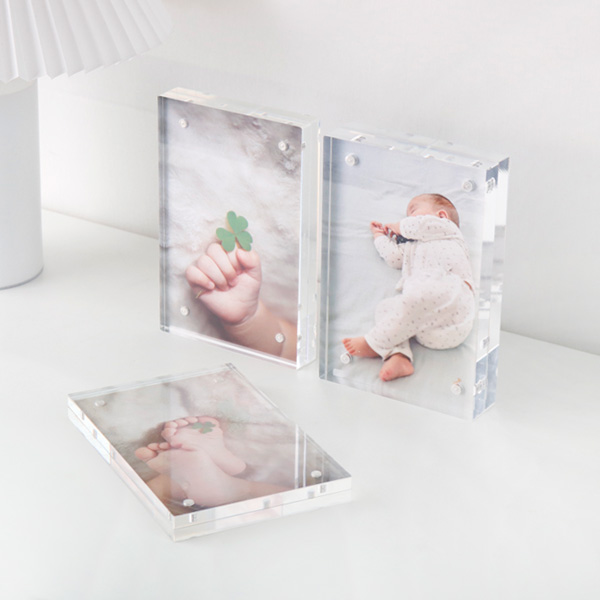 자석 아크릴 액자 탁상용 포토 사진 테이블 인테리어