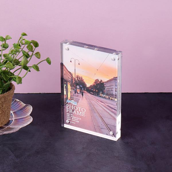 아크릴 자석액자 10 x 15cm (납골당용)