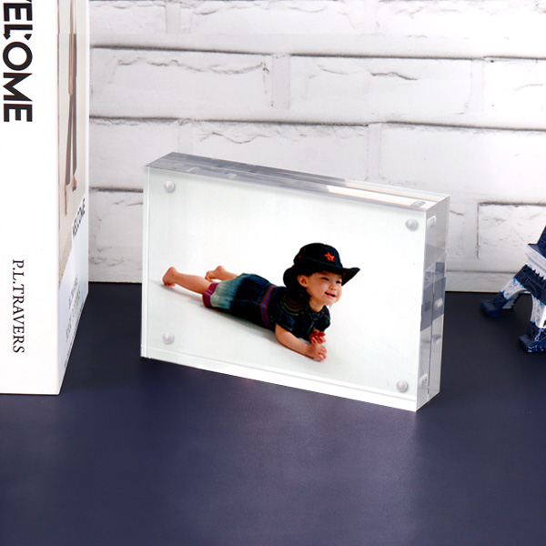 아크릴 자석액자 15x10cm 두께15mm+15mm