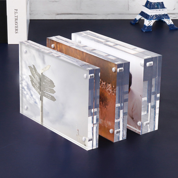 아크릴 자석액자 투명 포토테이블 인테리어 소품