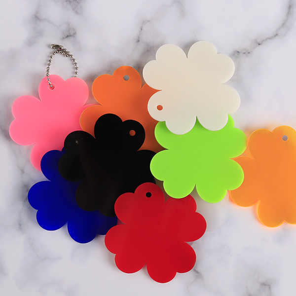 아크릴 와패 클로버 3T 약7cm 사이즈 색상 선택 가능