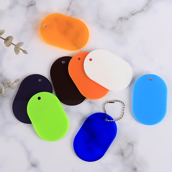 아크릴 와패 라운드 3T 약7cm 사이즈 색상 선택 가능