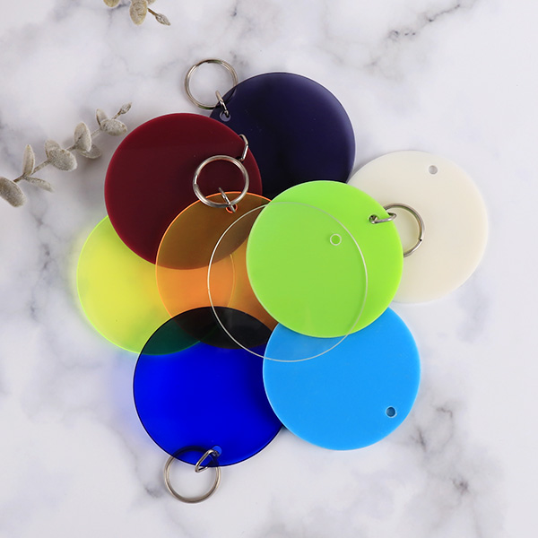 아크릴 열쇠고리 원 3T 7cm사이즈 색상 선택 가능