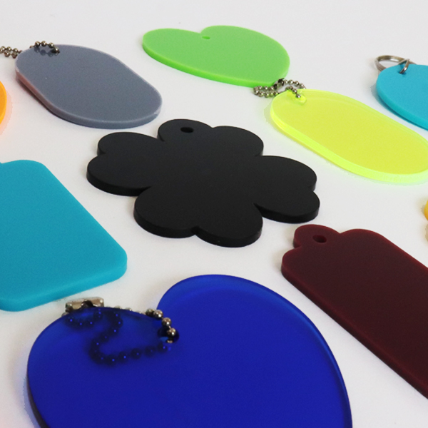 다용도 아크릴 태그 7cm 와패 택 텍 다용도 고리 소품