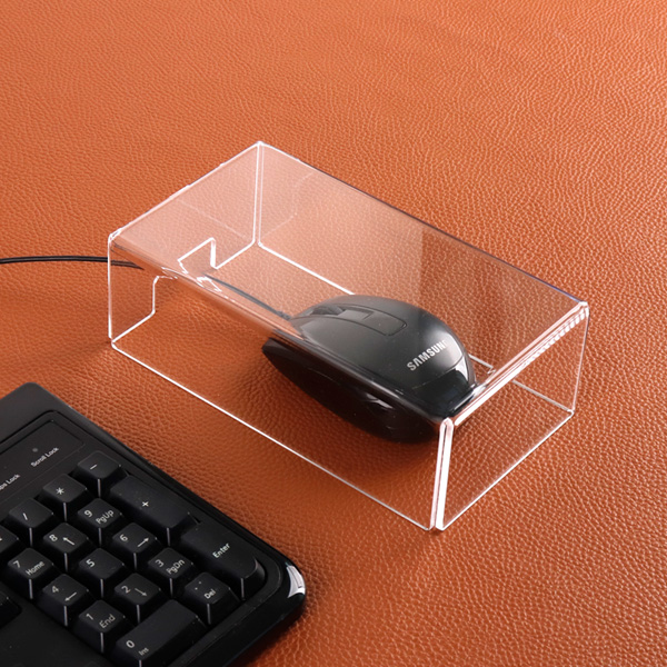 마우스 덮개 투명 아크릴 마우스 커버 텐키 먼지 보호