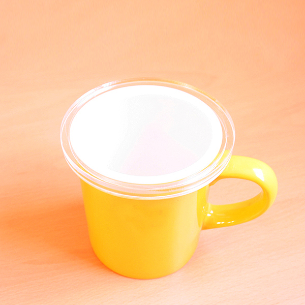 머그컵 마개 (투명) 100&Oslash;x3mm 컵뚜껑 컵덮개