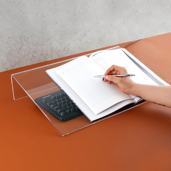 아크릴 인강용 필기대 스터디카페 필기용 독서대 55x32x10cm