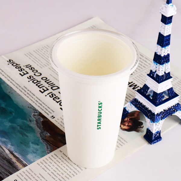 아크릴 투명 컵뚜껑 텀블러덮개 컵커버종이컵 유리컵