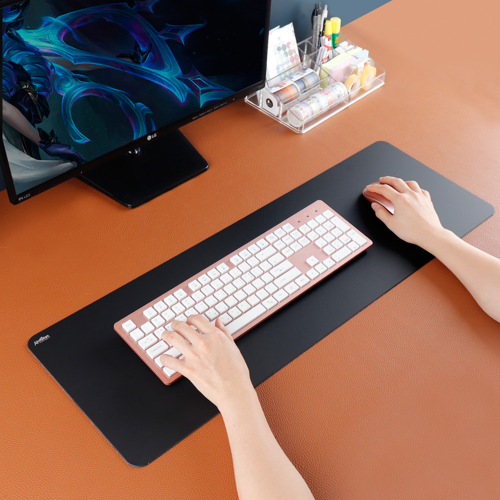 게이밍 마우스 장패드 사틴 블랙 아크릴