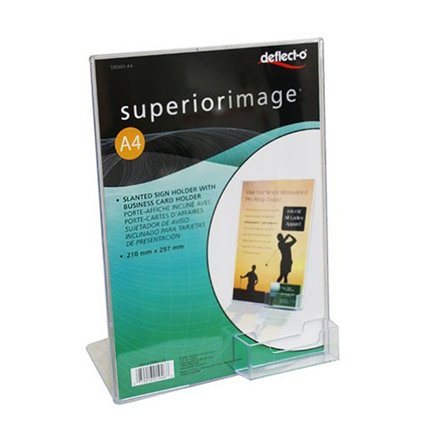 L자형 명함꽂이 A4 (F2007)전시 종이꽂이