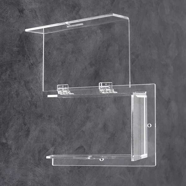 보조키형 뒷면 커버(좌) 방화 내부용 도어락 레인커버 ZZ0011