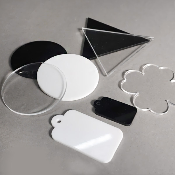 아크릴 가공 레이저 2T 투명 백색 검정 판 재단 가공(자동계산) 