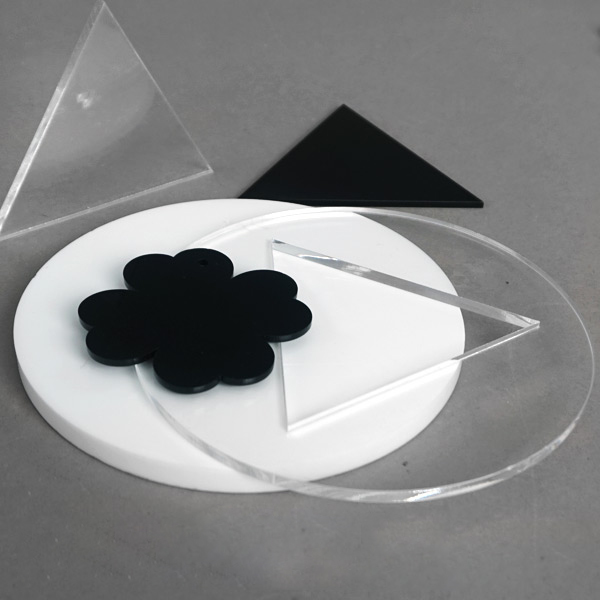 원형 아크릴 컷팅 10T 레이저 투명 백색 검정 (자동계산) 