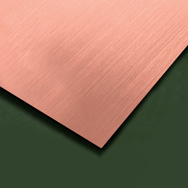 레이저 마킹 CNC 조각기용 코팅판메탈로즈골드 120x60cm