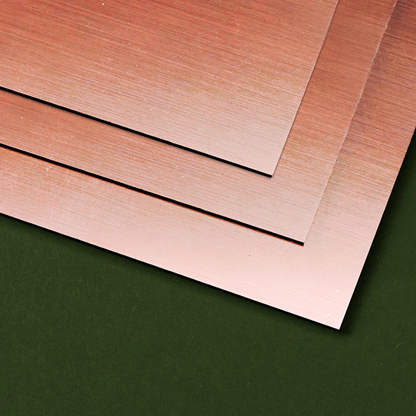 레이저 마킹 CNC 조각기용 코팅판 로즈골드 1200x600mm 25장 묶음