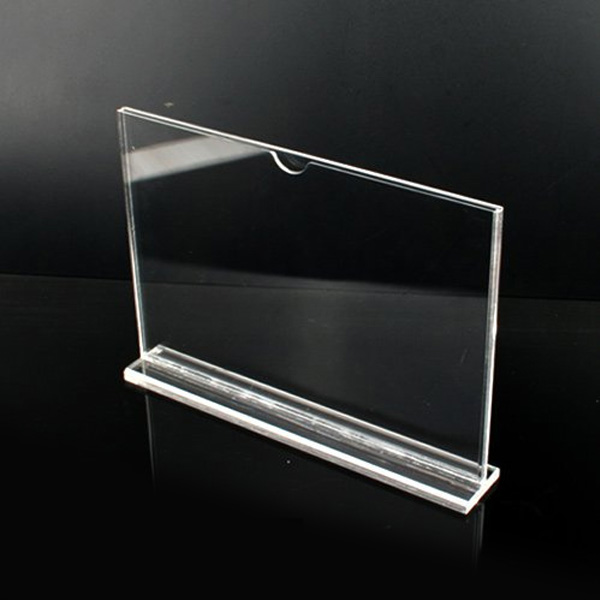 아크릴 양면스탠드 T자형297 x 210 mm A4-가로