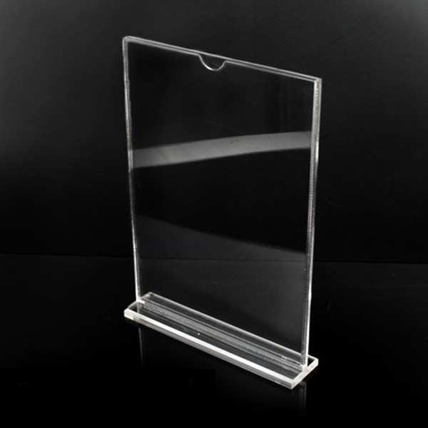 아크릴 양면스탠드 T자형257 x 364 mm B4- 세로