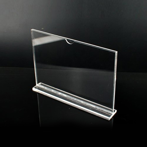 아크릴 양면스탠드 T자형257 x 182 mm B5- 가로