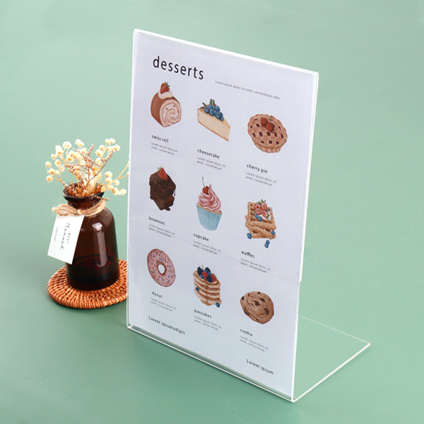 아크릴 단면쇼케이스 A4 세로 50개 세트 21 x 29.7 cm