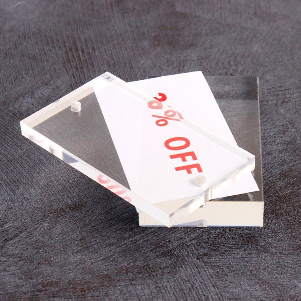 투명 아크릴 프라이스칩 가게 매장가격표 고급형 가격표시_JF0605