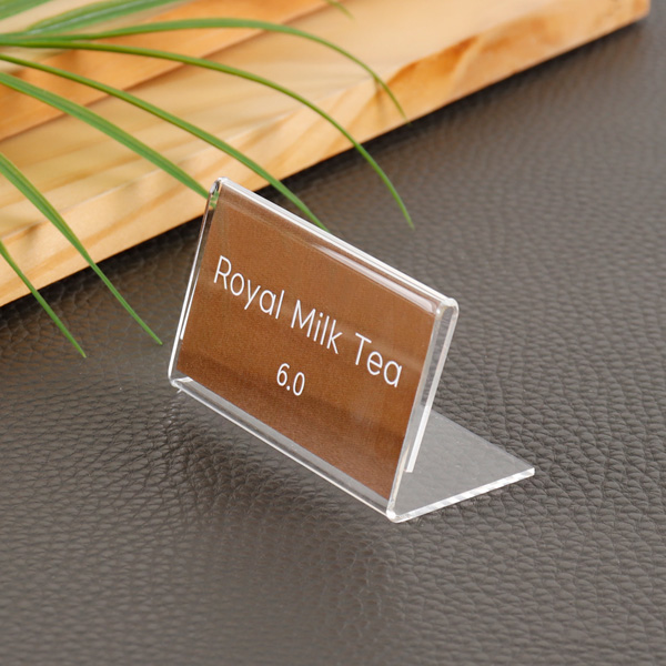 아크릴가격표 단면 6 x 3cm