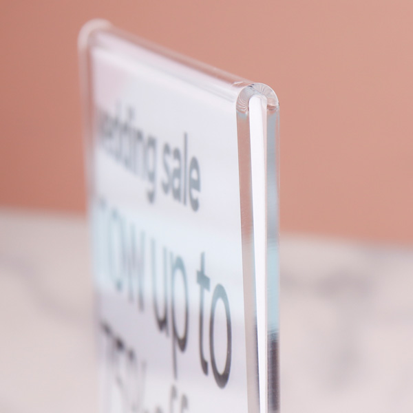 T자형 꽂이 우드 POP A4 A5 A6 스탠드 양면 메뉴판